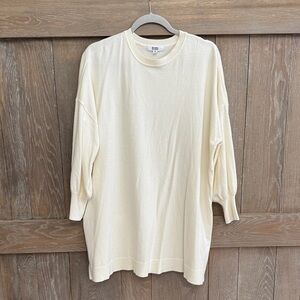 BB Dakota Cream Long Sleeve Sweater Dress